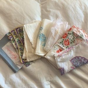 Various Vintage Hankies